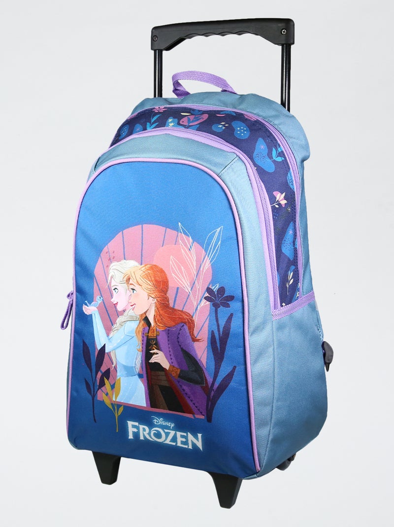 Sac à roulettes 'Reine des neiges' Bleu Fille Kiabi