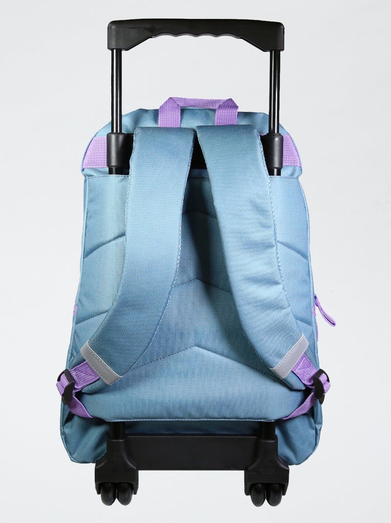 Sac à roulettes 'Reine des neiges' Bleu - Kiabi