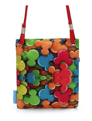 Sac Action Mini Vertical - Disney Mickey Mouse Delicious - Rouge - Taille Unique