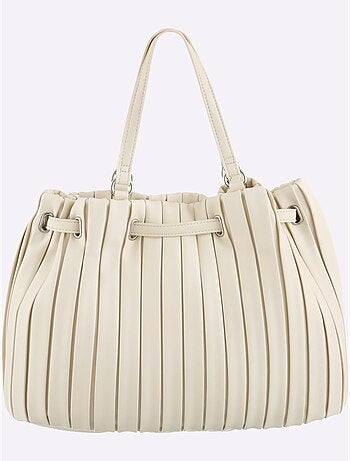 Sac aspect plissé - taille standard - helline