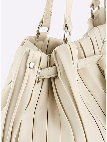 Sac aspect plissé - taille standard - helline