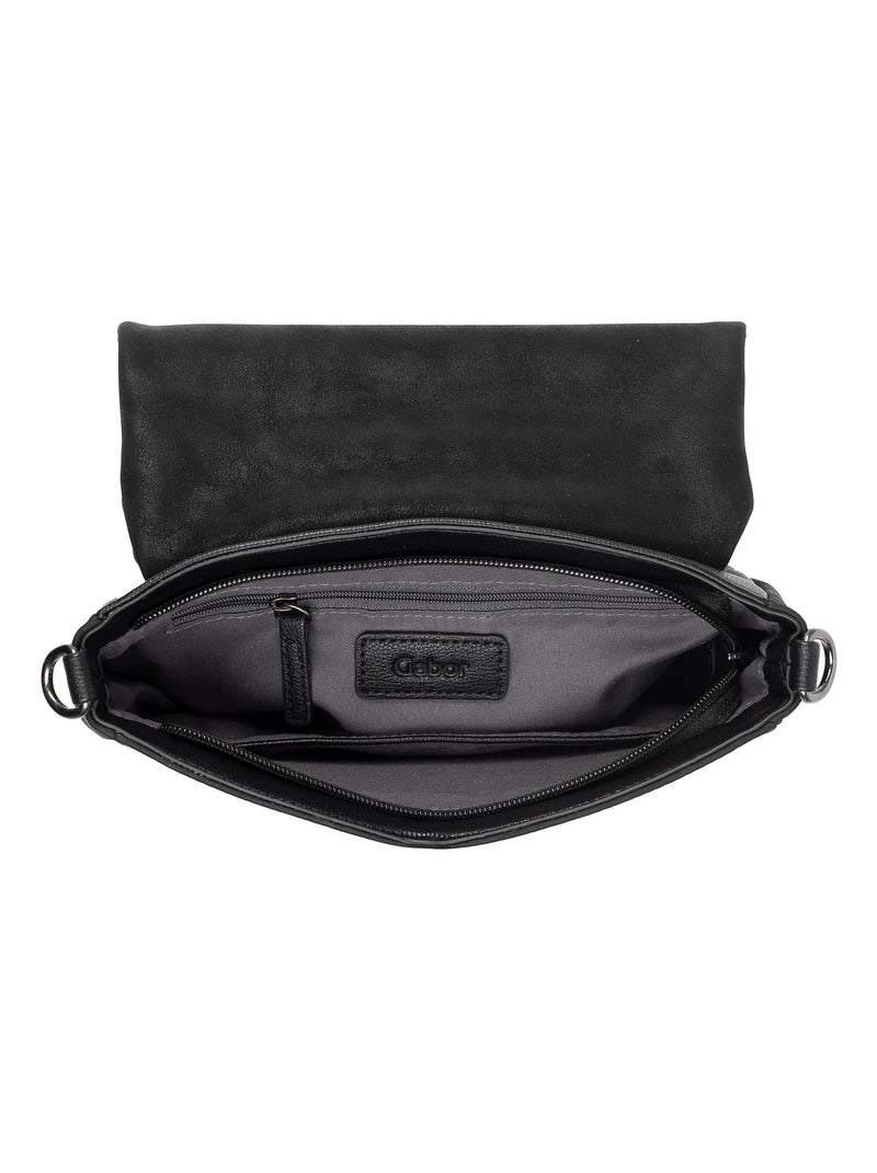 Sac avec rabat Lida Noir - Kiabi
