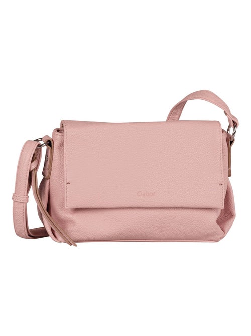 Sac avec rabat S haut zip  clair FELICIA - Kiabi