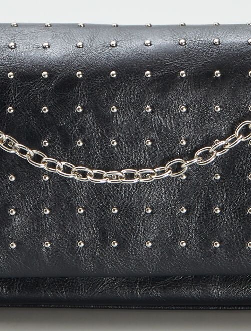 Sac à main bleu style cabas en simili-cuir mat très classe avec