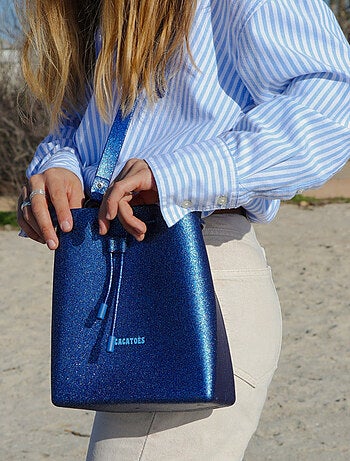 Sac Balde Glitter Cacatoès