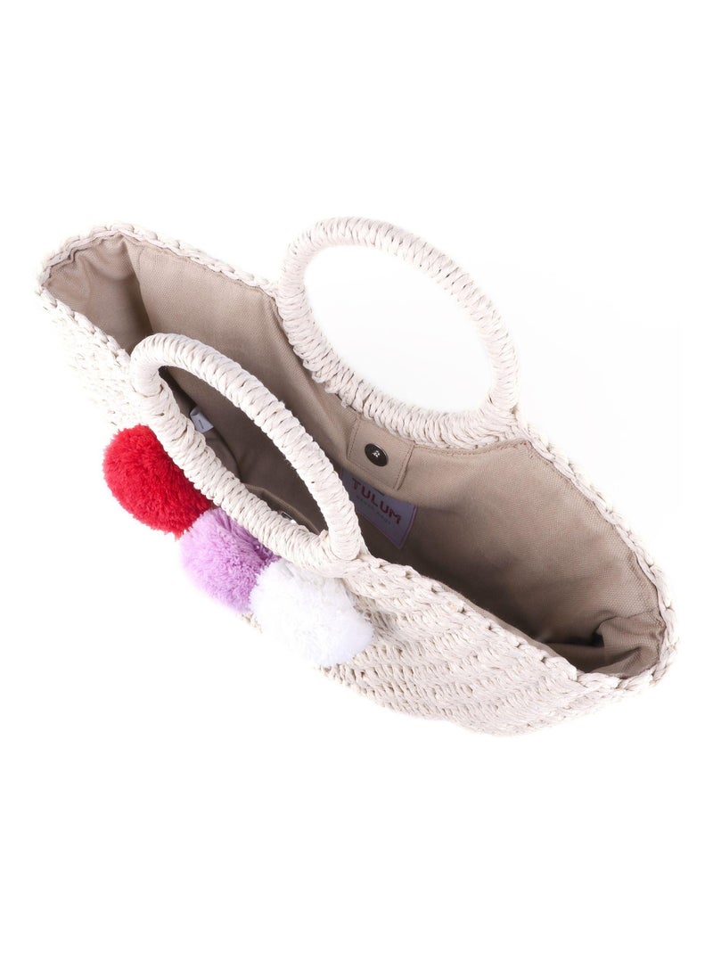 SAC BALINAIS ENSENADA Beige - Kiabi