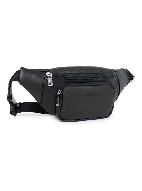 Sac banane - Cuir - Collection Marta - Kiabi