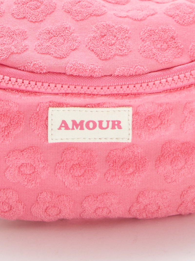 Sac banane à motifs ROSE - Kiabi