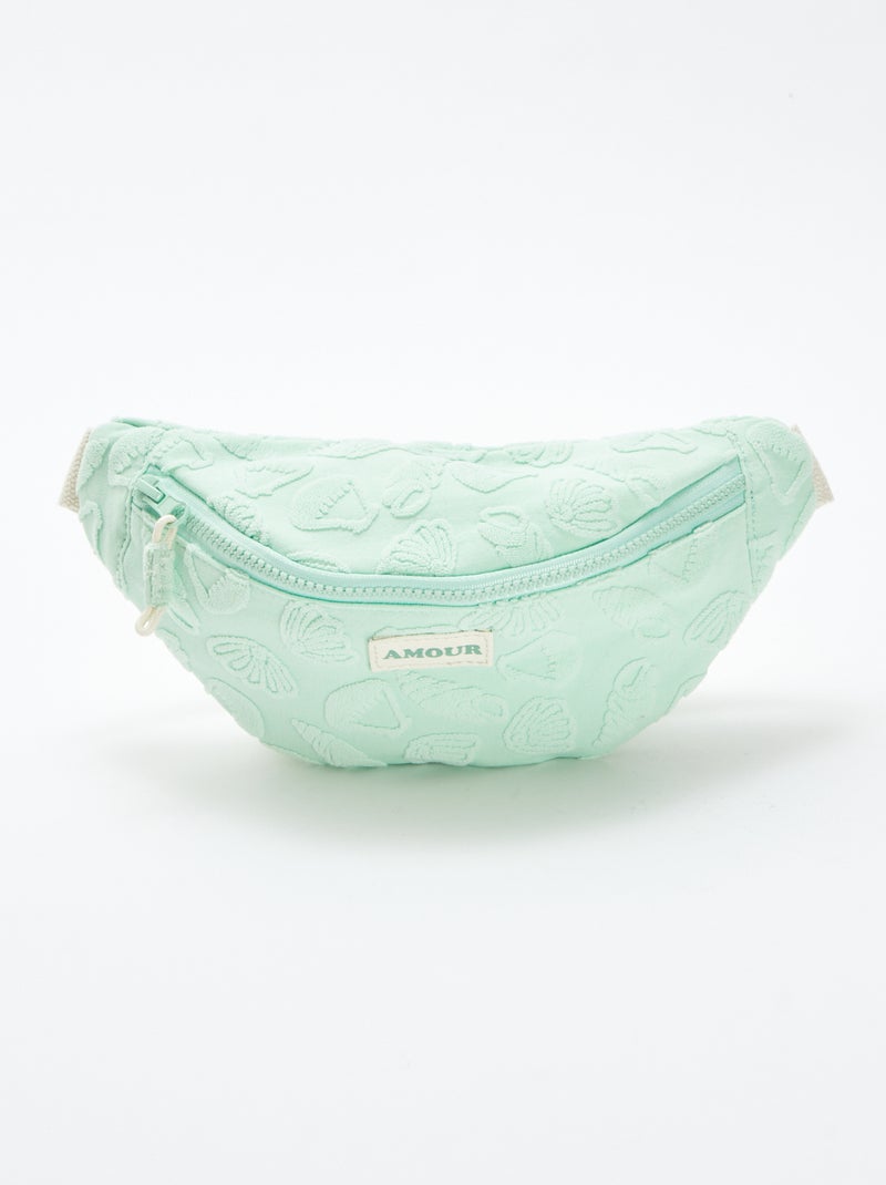 Sac banane à motifs VERT - Kiabi