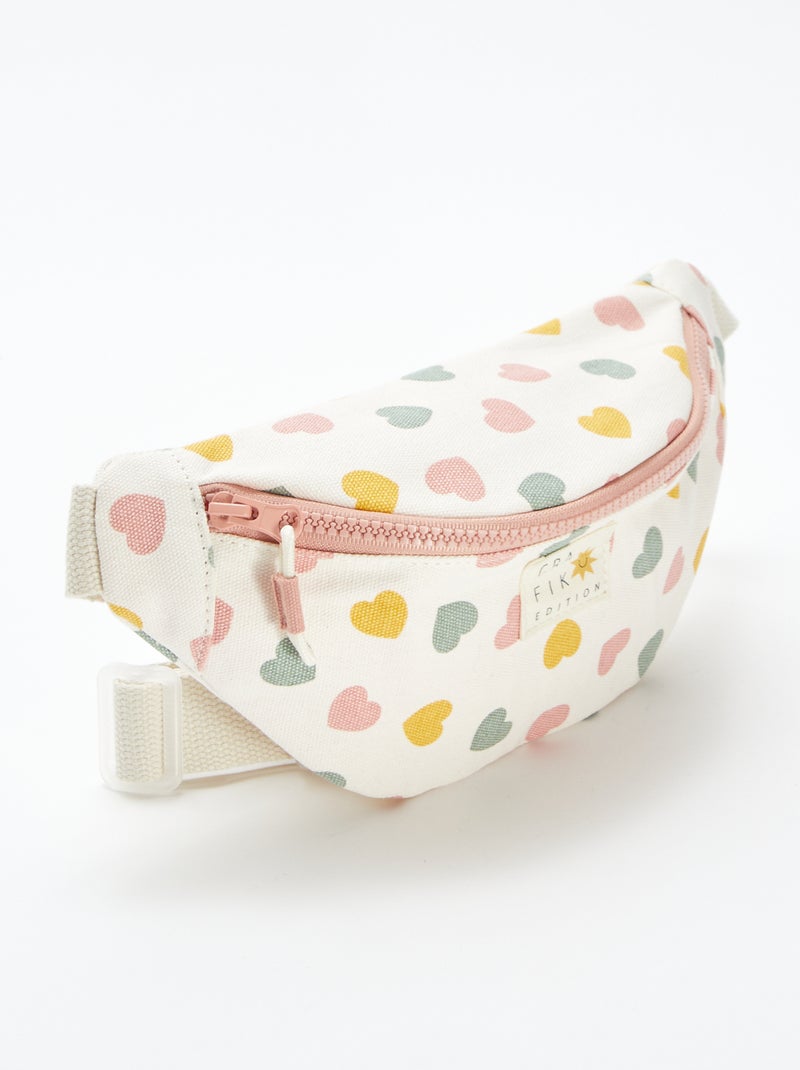 Sac banane avec imprimé ROSE - Kiabi