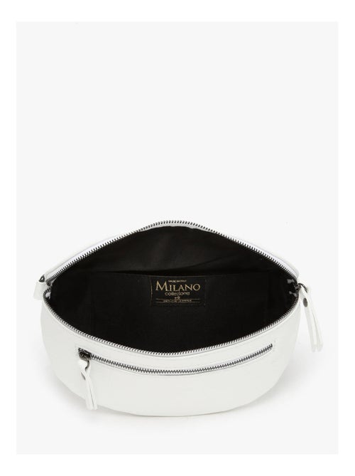 Sac Banane Caviar Cuir Milano Cuir De Vachette - Kiabi