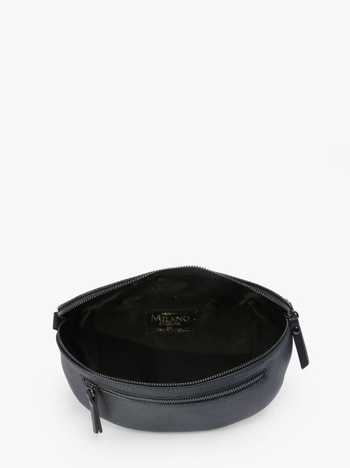Sac Banane Caviar Cuir Milano Cuir De Vachette - Kiabi