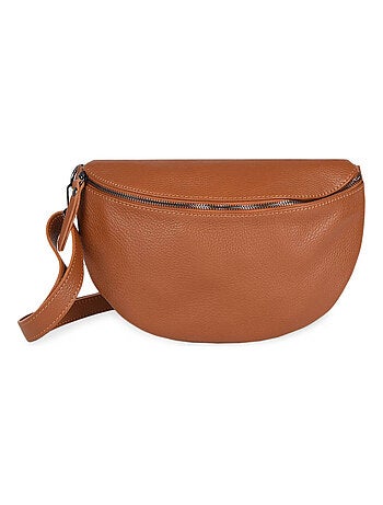 Sac Banane Caviar Cuir Milano Cuir De Vachette