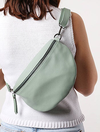 Sac Banane Caviar Cuir Milano Cuir De Vachette