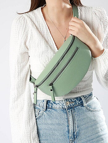 Sac Banane Caviar Cuir Milano Cuir De Vachette