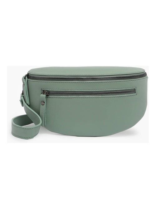 Sac Banane Caviar Cuir Milano Cuir De Vachette - Kiabi