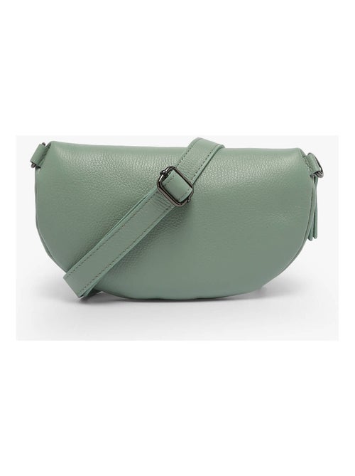 Sac Banane Caviar Cuir Milano Cuir De Vachette - Kiabi