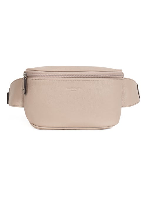 Sac banane  cuir confort hexagona - Kiabi