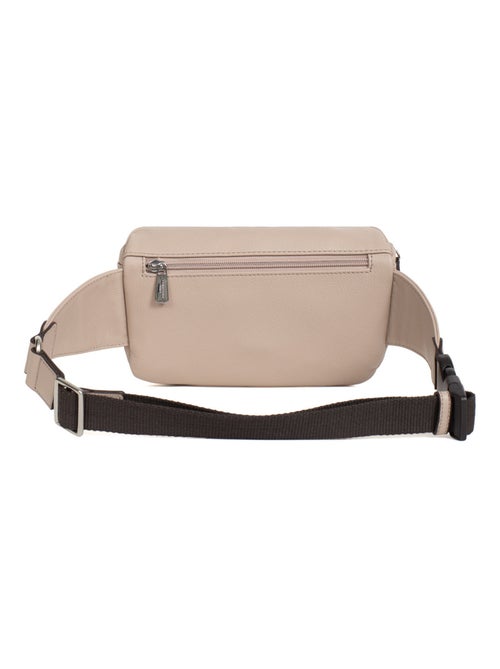 Sac banane  cuir confort hexagona - Kiabi