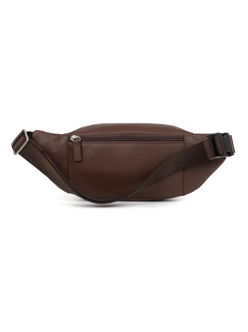 Sac banane cuir confort hexagona - Kiabi Sac banane cuir confort hexagona - Kiabi