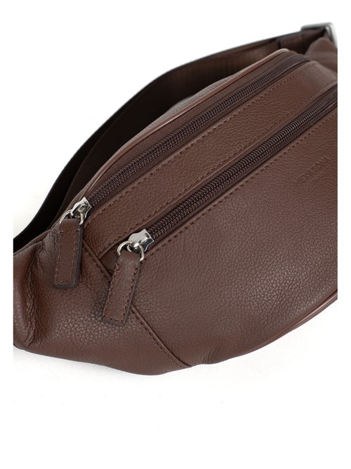 Sac banane cuir confort hexagona - Kiabi Sac banane cuir confort hexagona - Kiabi