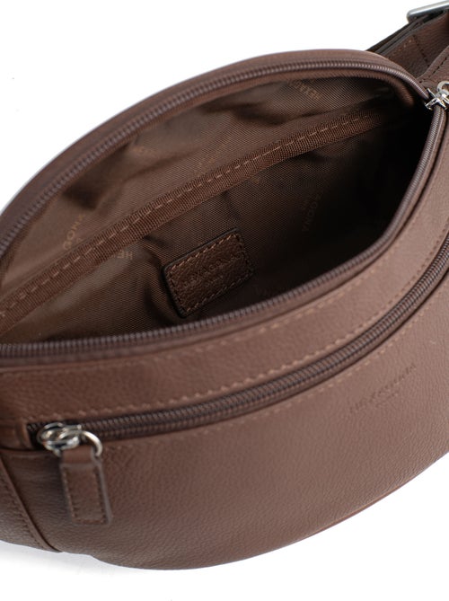 Sac banane cuir confort hexagona - Kiabi Sac banane cuir confort hexagona - Kiabi