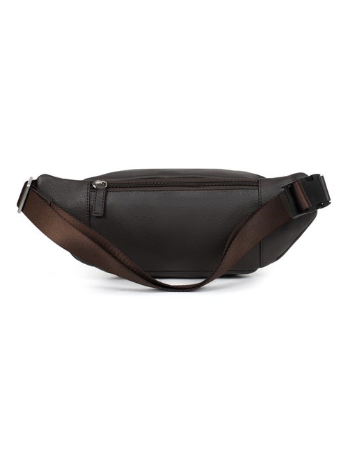 Sac banane  cuir confort hexagona - Kiabi