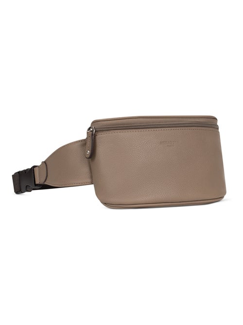 Sac banane  cuir confort hexagona - Kiabi
