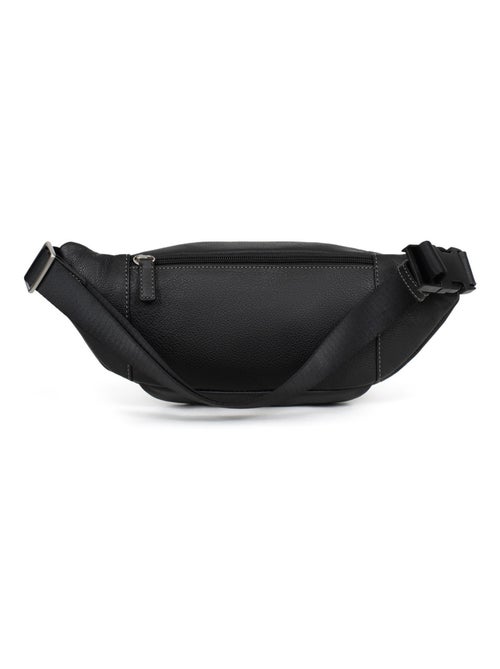 Sac banane  cuir confort hexagona - Kiabi