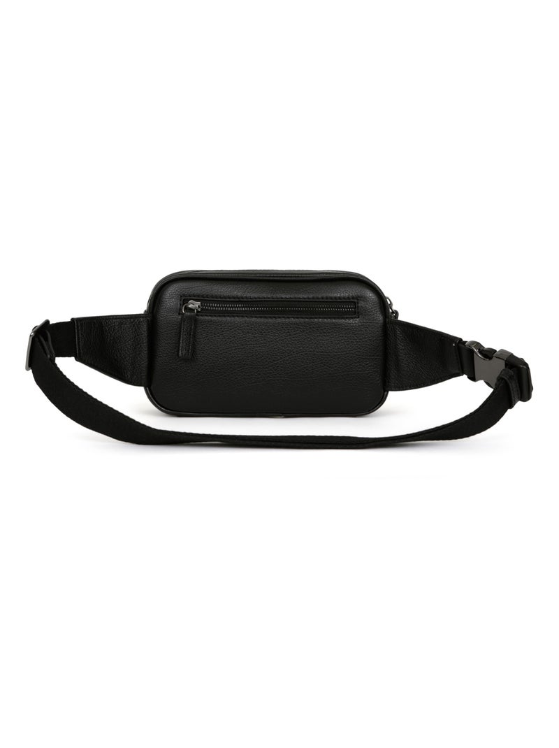 Sac banane  Cuir ENCORE Noir - Kiabi