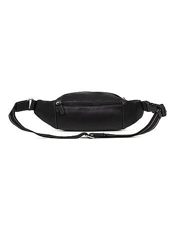 Sac banane cuir félin hexagona