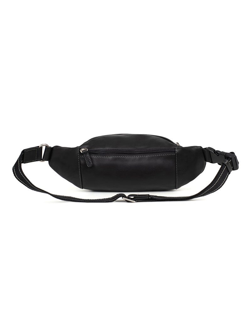 Sac banane  Cuir FÉLIN Marron - Kiabi