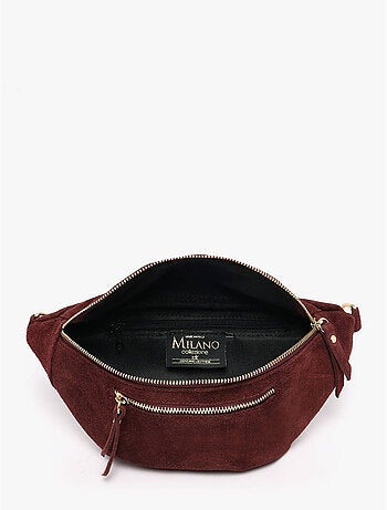 Sac banane cuir milano cuir de vachette