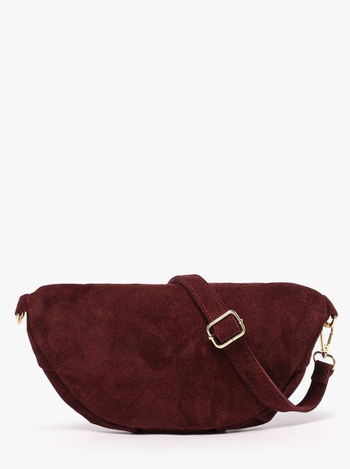 Sac banane cuir milano cuir de vachette - Kiabi Sac banane cuir milano cuir de vachette - Kiabi
