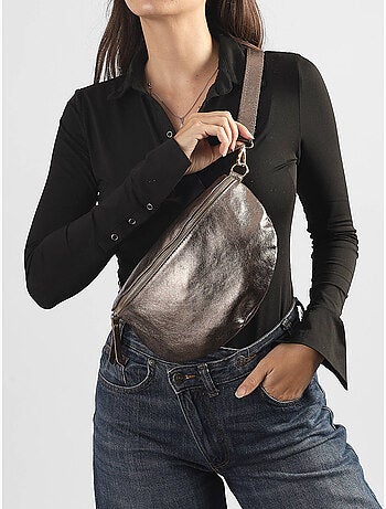 Sac banane cuir milano cuir de vachette