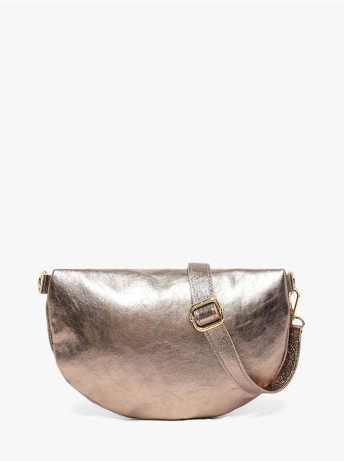 Sac banane cuir milano cuir de vachette - Kiabi Sac banane cuir milano cuir de vachette - Kiabi