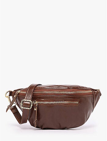 Sac banane cuir milano cuir de vachette