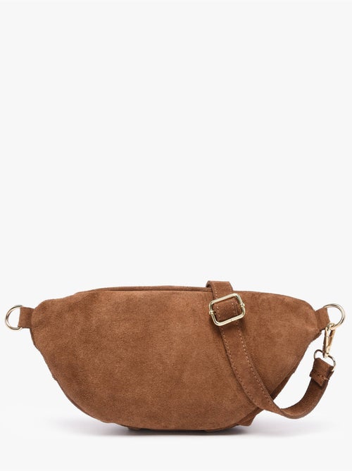 Sac banane cuir milano cuir de vachette - Kiabi