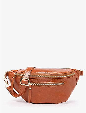 Sac banane cuir milano cuir de vachette