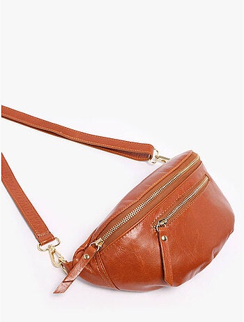 Sac banane cuir milano cuir de vachette