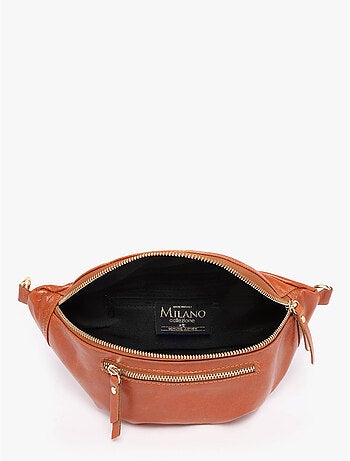 Sac banane cuir milano cuir de vachette