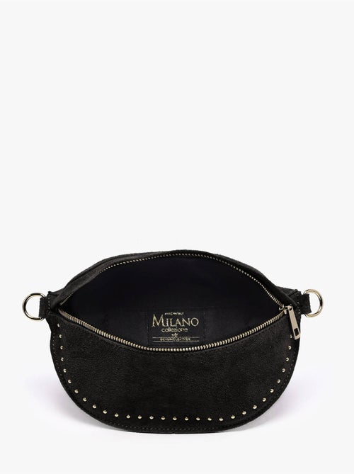 Sac banane cuir milano cuir de vachette - Kiabi