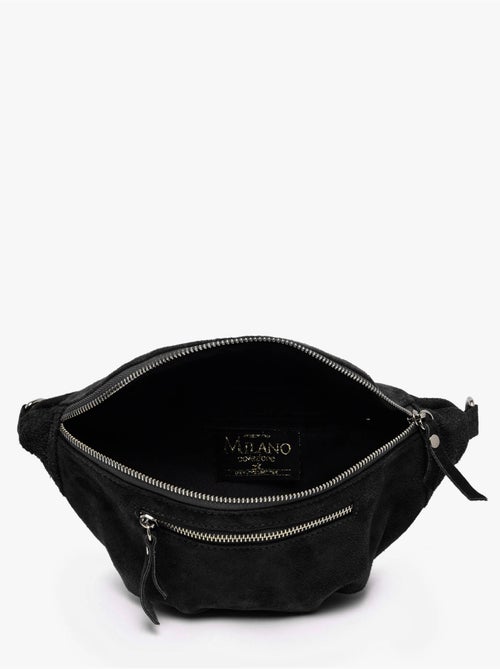 Sac banane cuir milano cuir de vachette - Kiabi