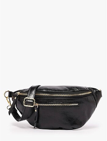 Sac banane cuir milano cuir de vachette