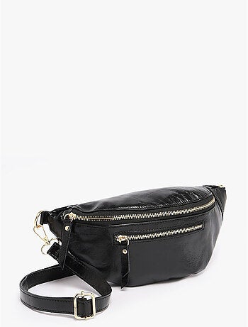 Sac banane cuir milano cuir de vachette