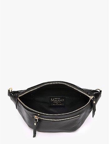 Sac banane cuir milano cuir de vachette