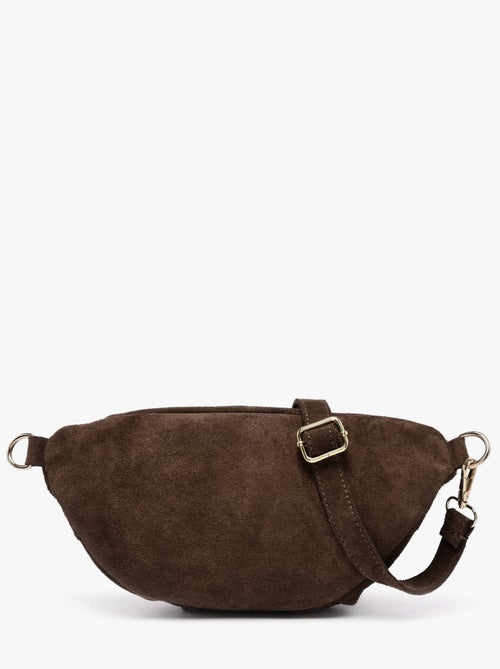 Sac banane cuir milano cuir de vachette - Kiabi