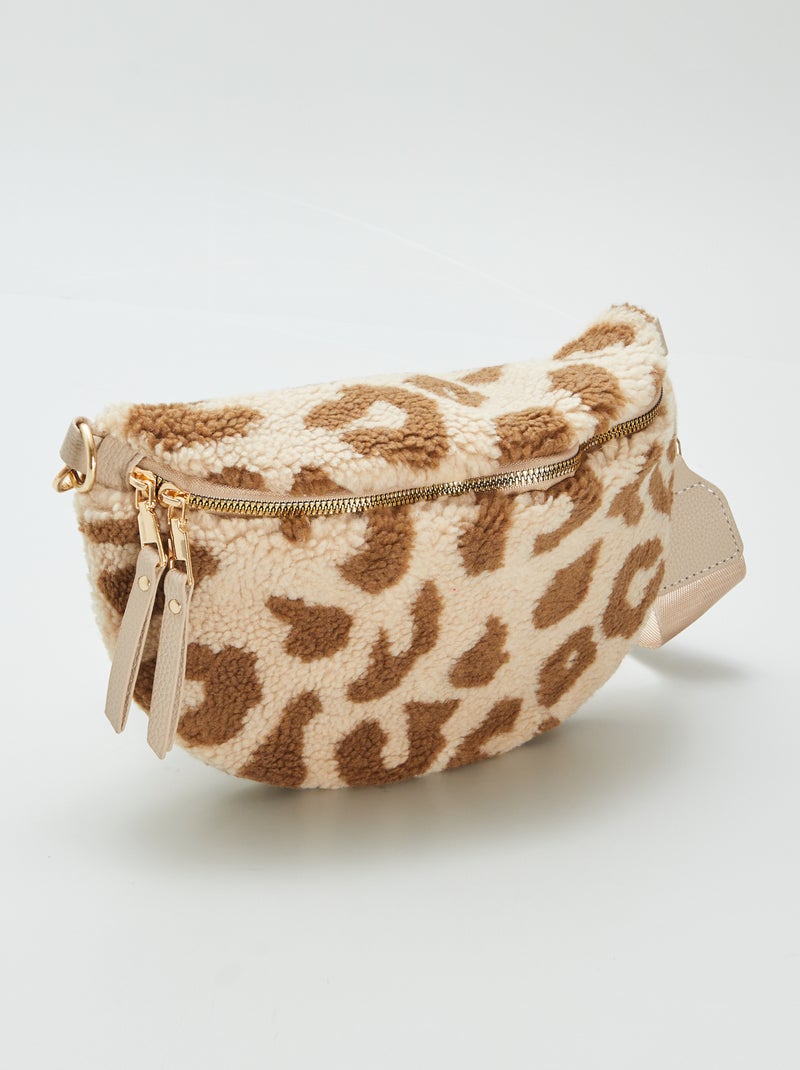 Sac Banane En Papier Peint À Motif Léopard Pour Homme Et Femme - Pour Voyage, Yoga, Gym