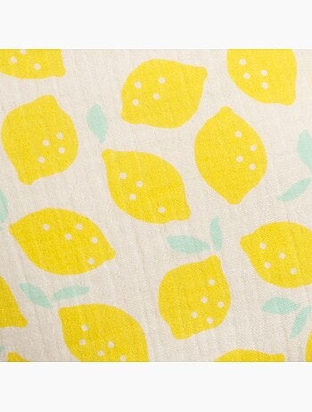 Sac banane en gaze de coton imprimé léopard - SAUTHON
