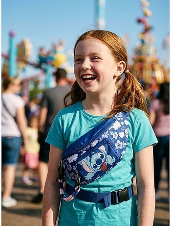 Sac banane en polyester stitch disney